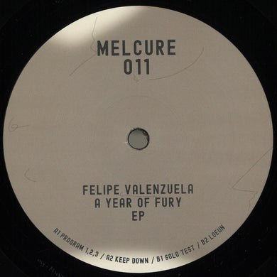 Felipe Valenzuela: A Year Of Fury EP (MELCURE011)