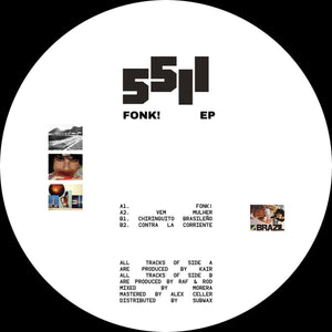 KAIR / Raf & Rod: Fonk! EP (5511002)