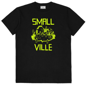 Smallville Logo T-Shirt - black / neon yellow