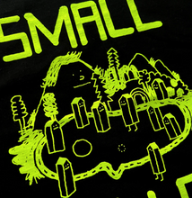 Smallville Logo T-Shirt - black / neon yellow