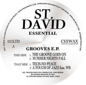 St. David - Essential Grooves E.P. (CHIWAX023LTD)