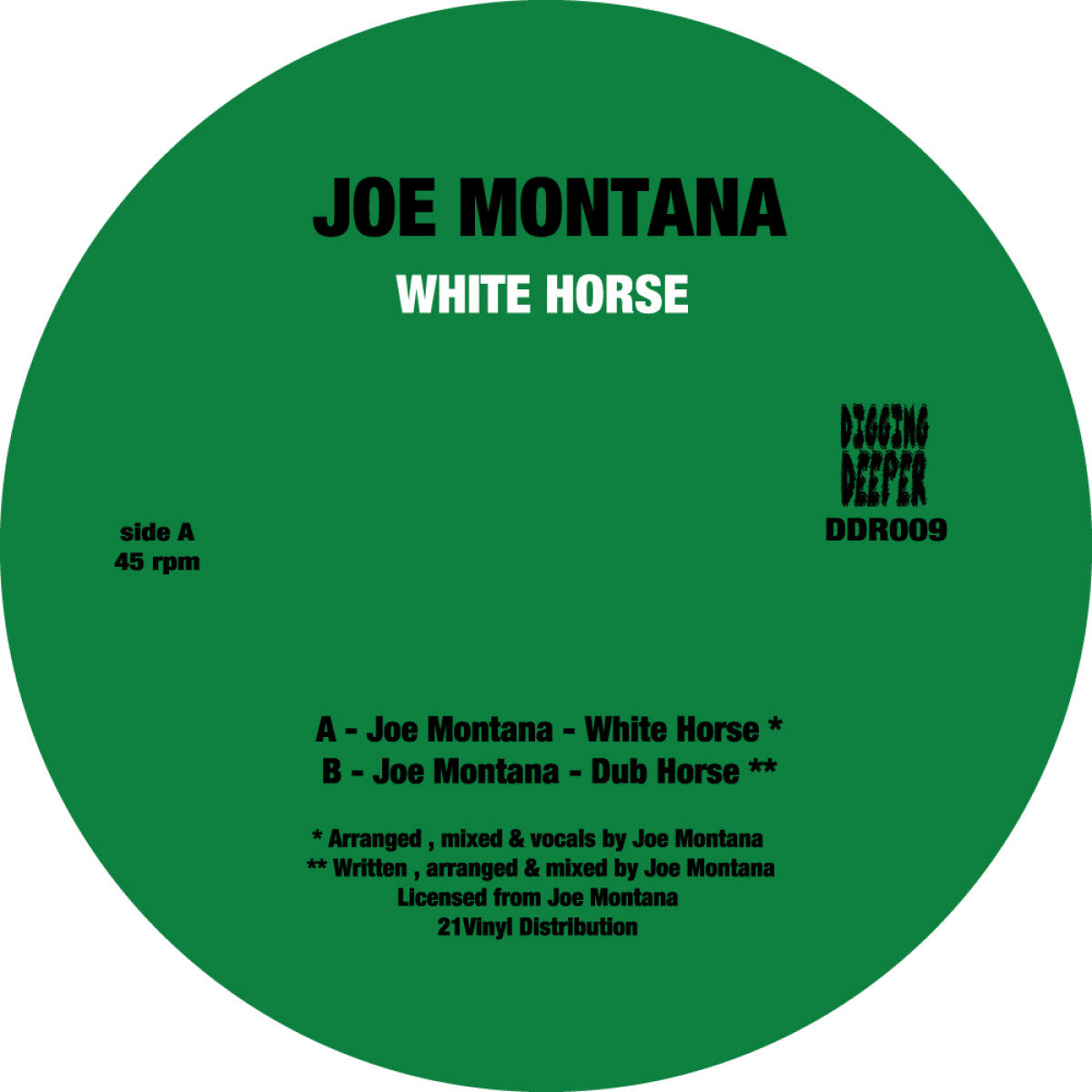 Joe Montana / White Horse Joe Montana / White Horse