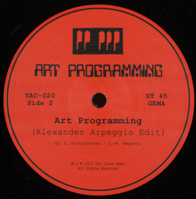 Art Programming - The Outer Edge (TAC020)techno