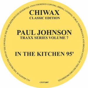 Paul Johnson - In The Kitchen 95' (CPJTX007)
