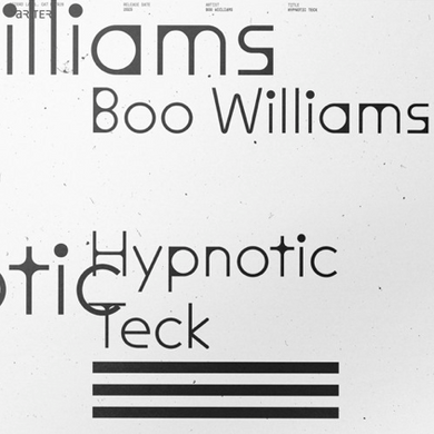 Boo Williams- Hypnotic Teck (PRTR27)