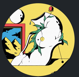 Pierre Poux - Two Sided Slipmat