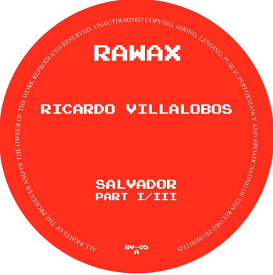 Ricardo Villalobos - Salvador Trilogy Part 1 of 3 (RV05R) (colored vinyl)