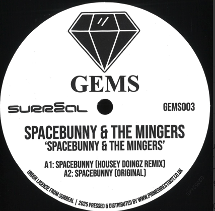 Spacebunny/The Mingers - Spacebunny/Fancy A Shag (GEMS003)