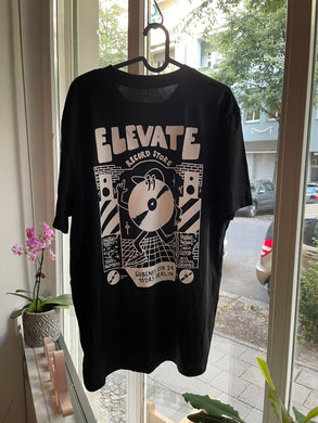 Elevate Signature 2024 T-Shirt (black tshirt with white print)