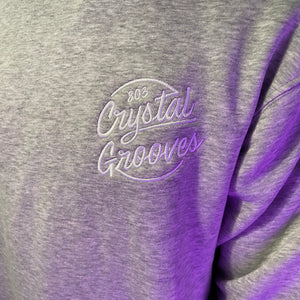 803 Crystal Grooves Sweater grey