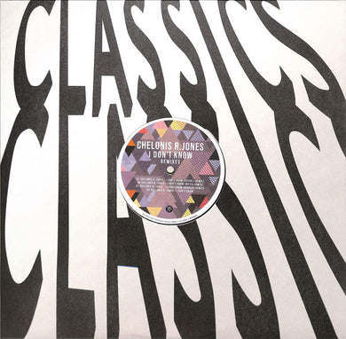 Chelonis R. Jones – I Don't Know Remixes (GPM660V) (Second Hand)