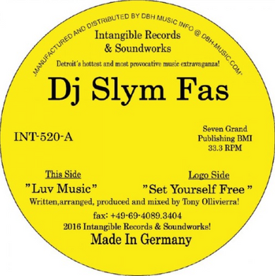 DJ Slim Fas - Luv Music (INT520)