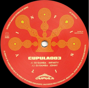 DJ Gamba - Infinity (Incl. Paolo Mosca Remix) (CUPULA003)