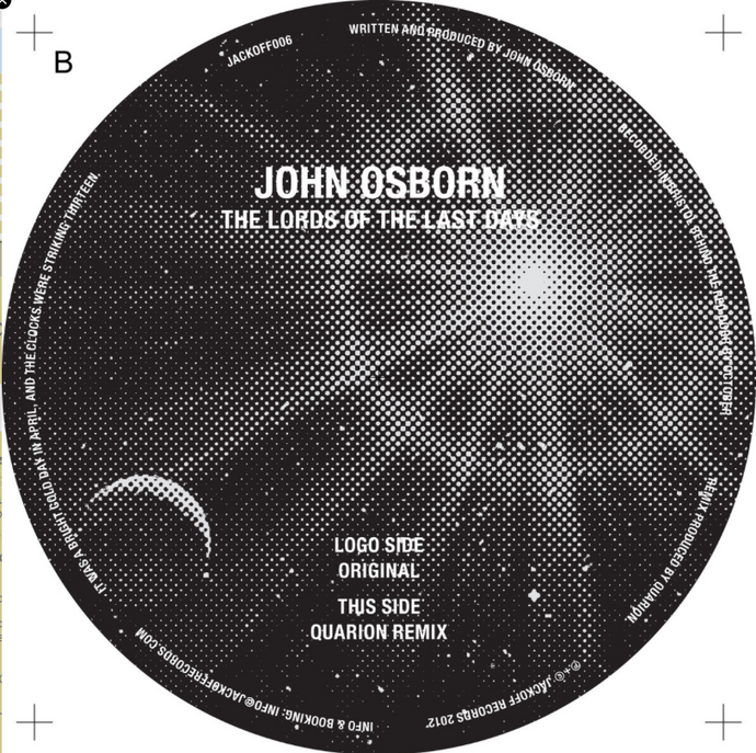 John Osborn - Lords Of the Last Days (JACKOFF006)