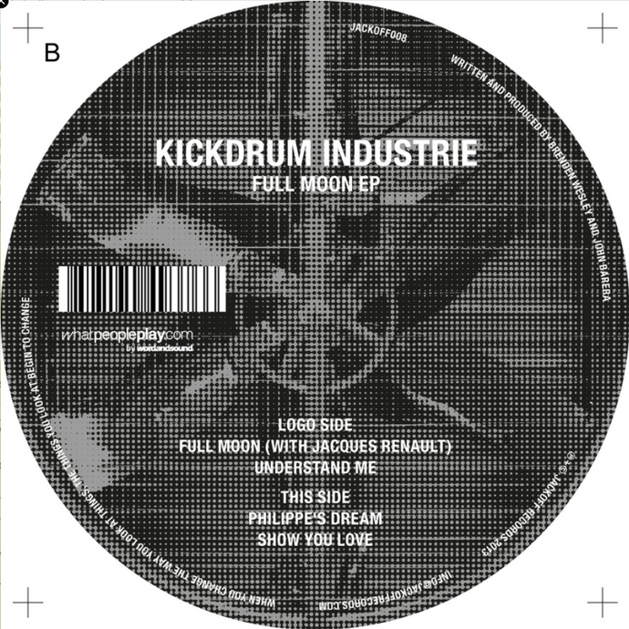 Kickdrum Industrie - Full Moon EP (JACKOFF008)