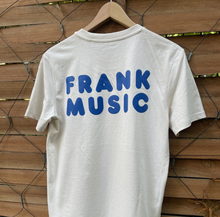 Frank Music Shirt (vintage white/blue)