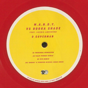 M.A.N.D.Y. vs Booka Shade feat. Laurie Anderson - O Superman (GPM573-RV) (Red Vinyl)