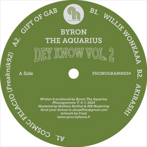 Byron The Aquarius - Dey Know Vol.2 (PHONOGRAMME54)