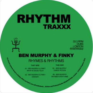 Ben Murphy & Finky - Rhymes & Rhythms (RTMTRX002)