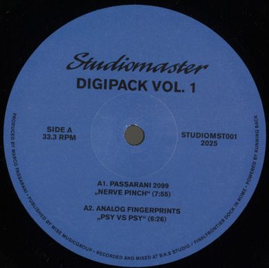 Marco Passarani - Digipack Vol. 1 (STUDIOMST001)