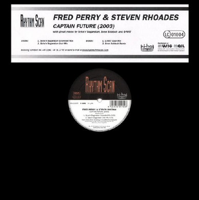 Fred Perry & Steven Rhoades ‎– Captain Future (Second Hand) (RS10005)
