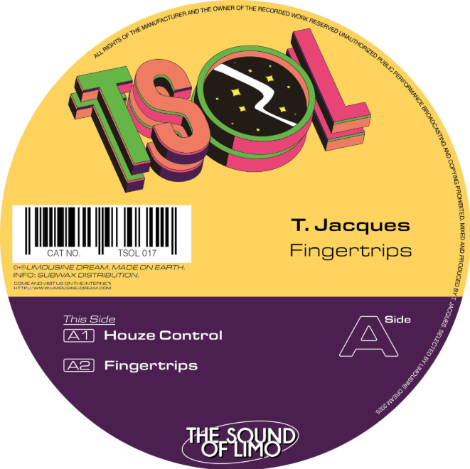 T. Jacques - Fingertrips (TSOL017)