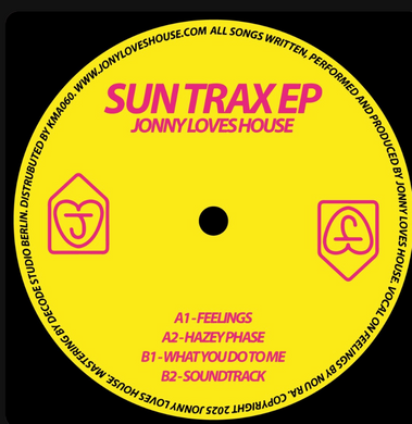 Jonny Loves House - Sun Trax EP - (JLH004)