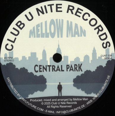 Mellow Man - Central Park EP (CUNT038)