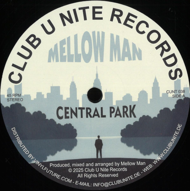 Mellow Man - Central Park EP (CUNT038)