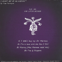 Juan Ferreyra - I didn’t buy my Dr Märtens EP (ELR002)