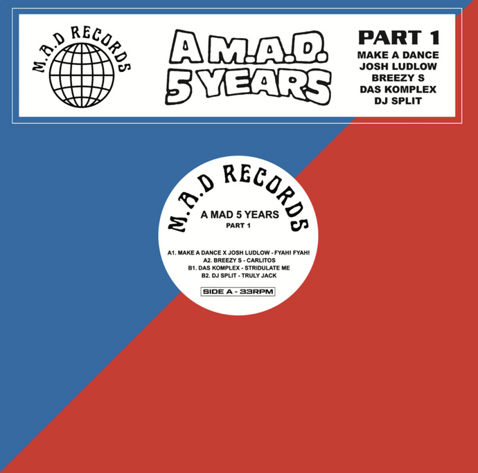 Various Artists - A M.A.D 5 Years Pt. 1 (MAD014.1)