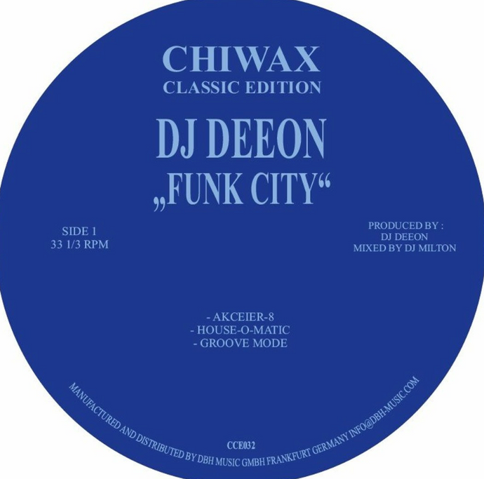 Dj Deeon - Funk City (CCE032)