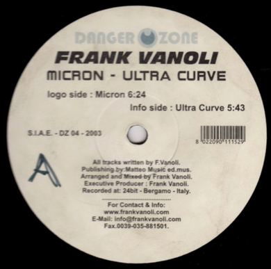 Frank Vanoli – Micron / Ultra Curve (DZ042003) (Second Hand)