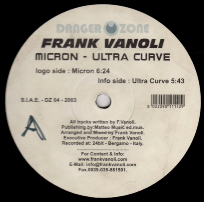 Frank Vanoli – Micron / Ultra Curve (DZ042003) (Second Hand)