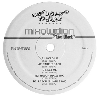 Mixolydian - Take It Back EP (BT018)