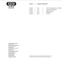 Erwin - Ceylon Treats EP (AREPAS002)