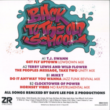 Various Artists - Back To The Old School Part I (ZEDD12412)