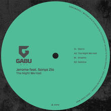 Jerome feat. Sonya Zlo - The Night We Had (GABUWAX01)