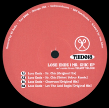 Lose Endz - Mr Chic EP (TIED018)