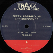 Bress Underground - Let You Down EP (TULTD011)