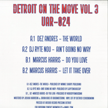 Various Artists - Detroit On The Move Vol.3 (UAR024)