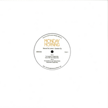 Manuel De Lorenzi - Question EP (MMV003)