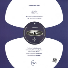 DJ Bowlcut – PBAVINYL002 (Incl. Slowmouth & Furz Remixes) (PBAVINYL002)