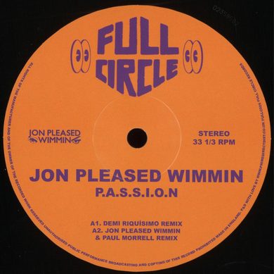 Jon Pleased Wimmin - P.A.S.S.I.O.N (FULLC005)
