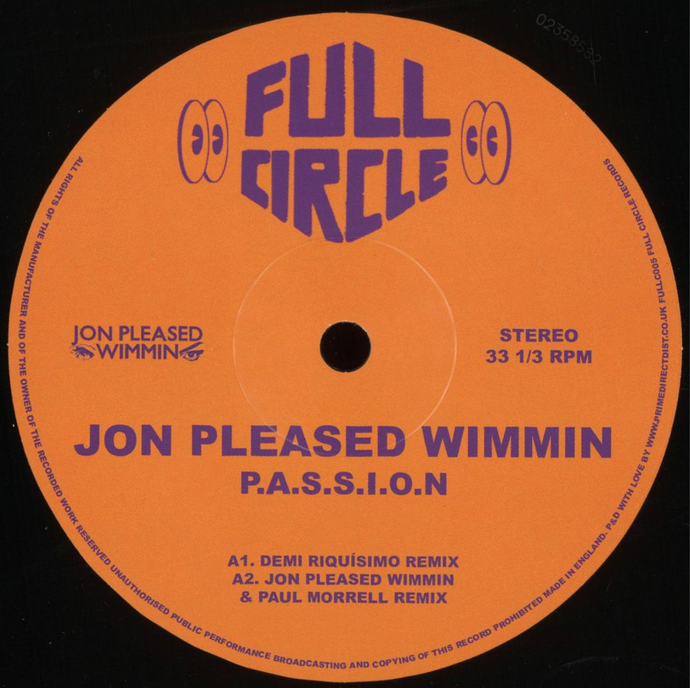 Jon Pleased Wimmin - P.A.S.S.I.O.N (FULLC005)
