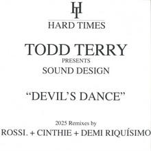 Todd Terry Presents Sound Design - Devil's Dance (2025 Remixes) (HTRE020)