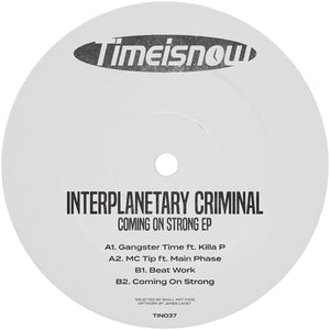 Interplanetary Criminal - Coming On Strong EP [solid gold vinyl]