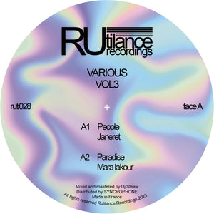 Various Vol.3 - ruti028 LP (RUTI028) 2x12"