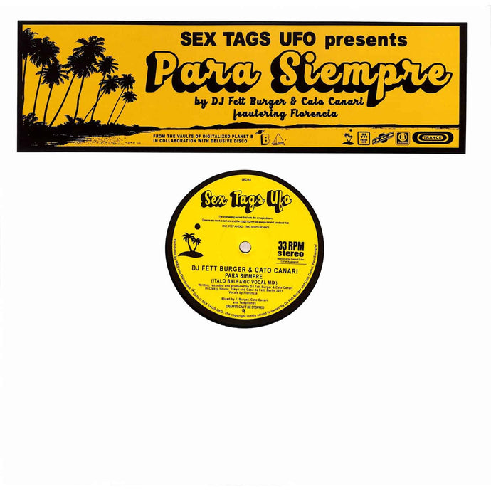 DJ Fett Burger & Cato Para - Siempre (UFO18)