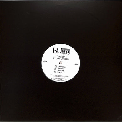 Gunnter - 6 Years Later EP (RUTI029)